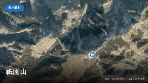 祇園山 の空撮