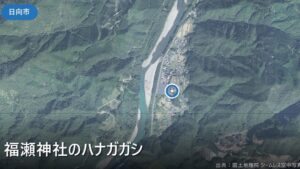 福瀬神社のハナガガシ
