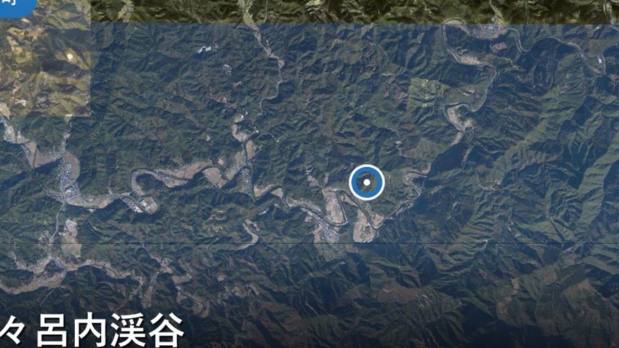 土々呂内渓谷