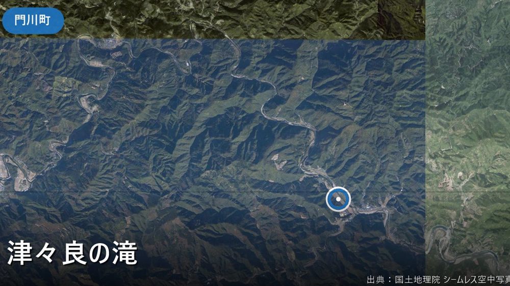 津々良の滝