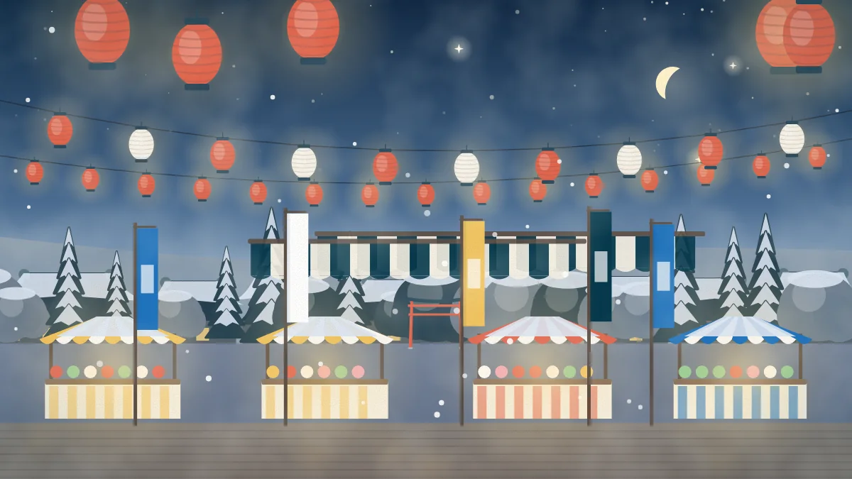 祭りのイメージイラスト
