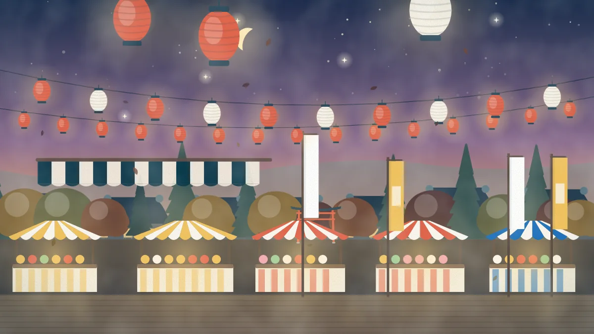 祭りのイメージイラスト
