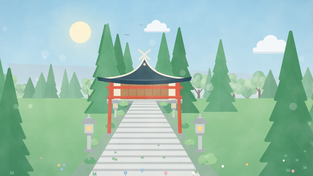神社のイメージイラスト