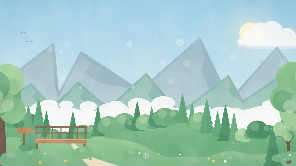 山並みのイメージイラスト